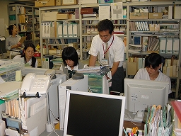 理大図書館見学・業務体験（県立岡山城東高校編）