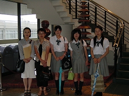 理大図書館見学・業務体験（県立岡山城東高校編）